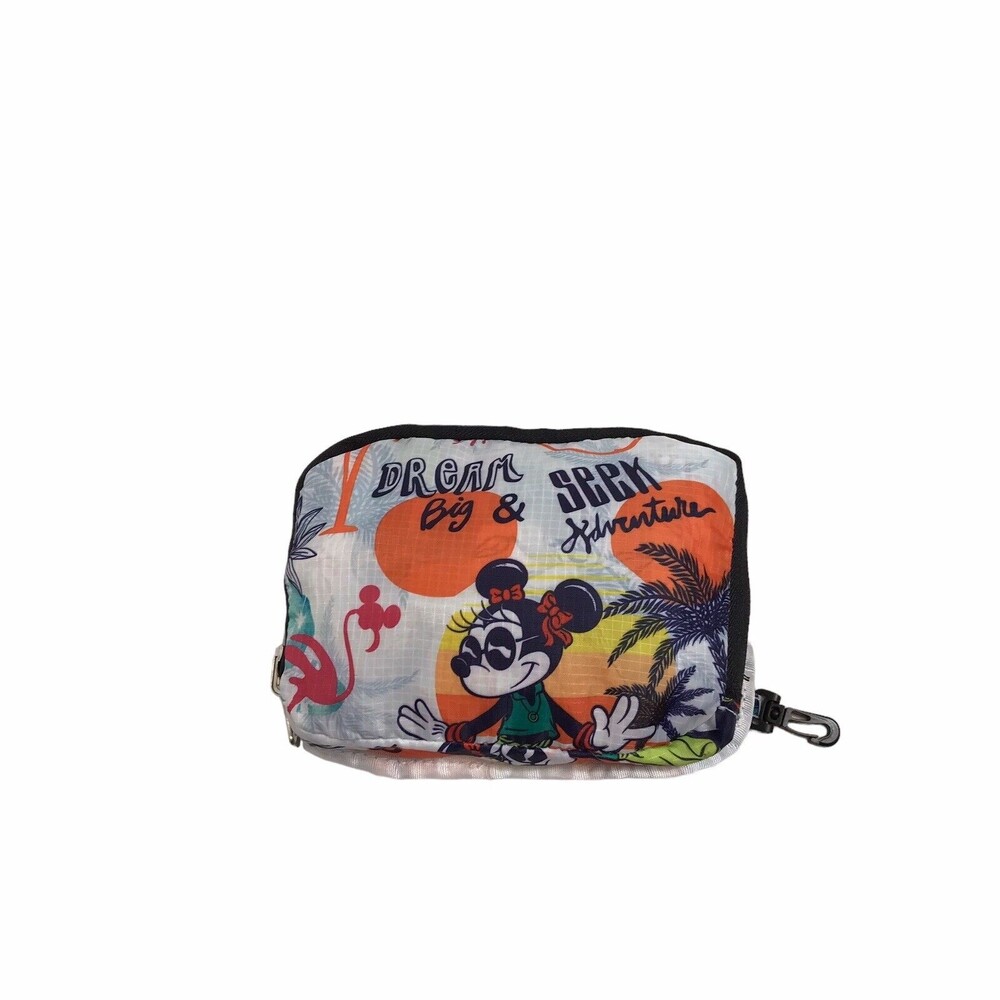 Disneyland Disney Parks Nylon Dream Big Seek Adventure Minnie Backpack - Picture 2 of 14
